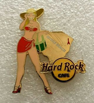 Hard Rock Cafe Myrtle Beach 2005 Fashion Statement Girl Series Pin Le - 30193