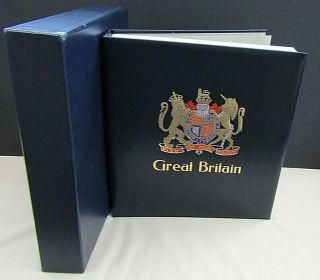 Great Britain - Fine Hingeless Davo Album,  Slipcase - All Pages 1990/1999
