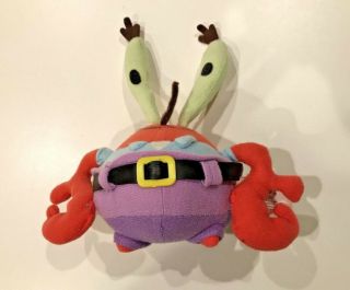 Spongebob Squarepants Mr Krabs Plush Doll Toy Nickelodeon Nanco Exclusive