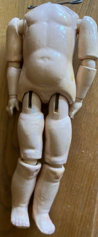 Antique Very Rare Small Size 11” German Doll Body
