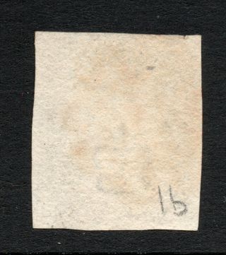 1840 penny black Sg 1 - - 1d black plate 1b 