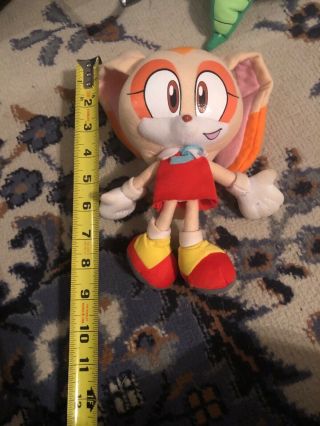 Sonic The Hedgehog Cream The Rabbit 8 Inch Plush