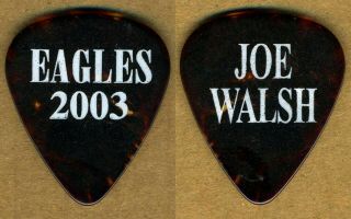 The Eagles 2003 Joe Walsh Guitar Pick Authentic Concert Stage Tour Rare
