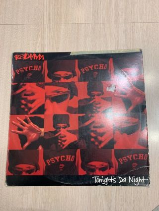Redman Tonight’s Da Night 12” Vinyl Record Sounds Great Hip Hop Def Jam 1992