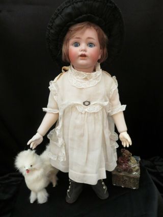 Antique 16 1/2 " Kestner Bisque Head Doll 260
