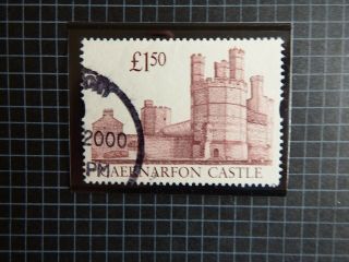 Gb 1997 £1.  50 Castle With Major Error Queens Head Missing With B.  P.  A.  Cert.  Vfu