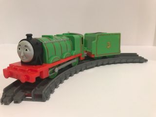 Trackmaster Thomas & Friends " Henry " And Tender 2013 Motorized Train