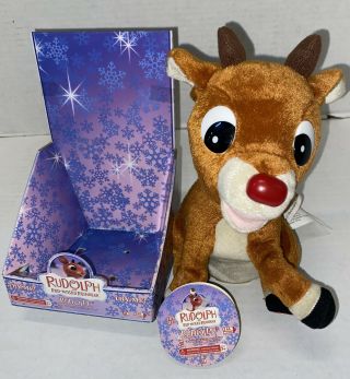 For Repair C2004 Gemmy Rudolph The Red Nosed Reindeer Animated Plush