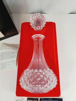 Elegrant Cristal D ' Arques Longchamp Crystal Decanter with Stopper 2