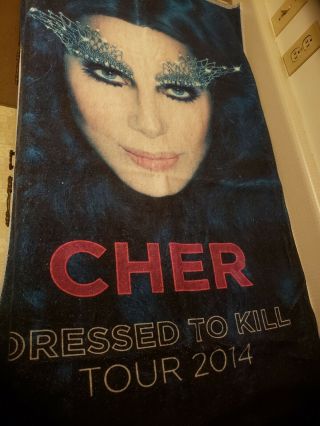 Set Of 2 - Cher Dressed To Kill 2014 Beach Towels