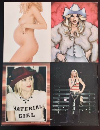 4x Madonna ICON Magazines OOP Quarterly Publication Iss: 34,  35,  36,  37 - Bundle 2