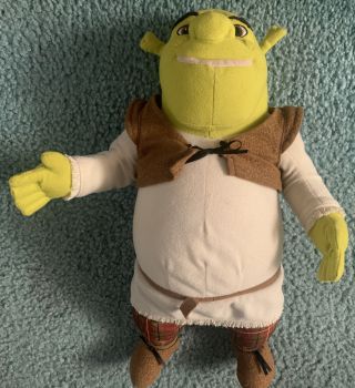 Hasbro Talking Shrek Plush 13” 2003 From Shrek 2