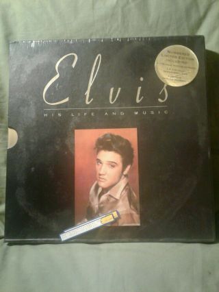 Elvis His Life And Music.  And Cd And Book Set.