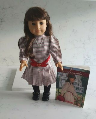 Pleasant Company Retired American Girl " Samantha Parkington " Doll,  Extra/outfit