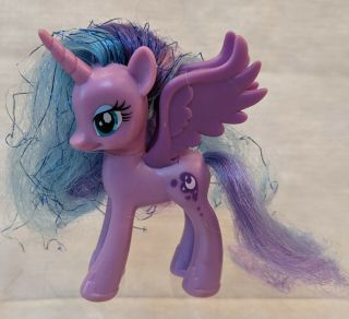 My Little Pony G4 Princess Luna 4 " Brushable W/ Blue Tinsel In Mane