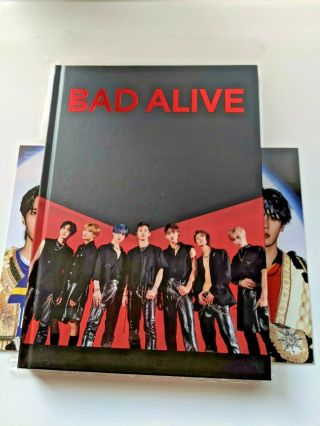 Wayv Official Bad Alive Photobook,  Mini Poster | No Photocard