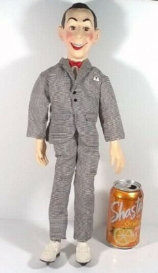 Vintage Pee Wee Herman Pull String Talking Doll Extra