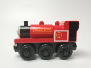 Skarloey Thomas the Train & Friends Wooden Railway Engine 3