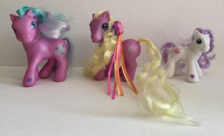 3 My Little Pony Wing Song,  Baby Goody Gumdrop,  Toola - Roola 2004 G3