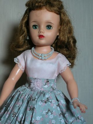 Ideal Revlon Doll Wonderful Fancy Dressed Outfit 20 " 1950s