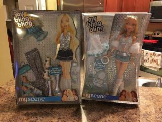 Barbie My Scene Bling Diamond With An Additional Outfit Set (nib) 2006