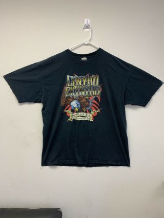 Lynard Skynyrd Southern By The Grace Of God Vicious Cycle Tour 2004 T - Shirt Xxl