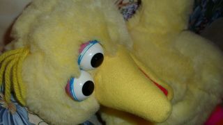 Vintage Tyco Sesame Street Tickle Me Pals Big Bird Talking Plush 1996 3