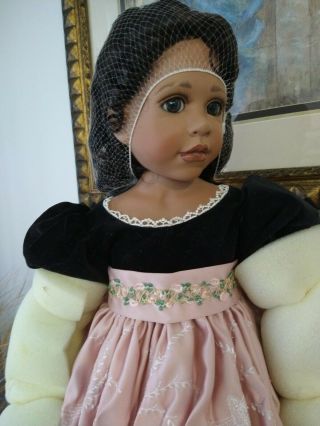 Master Piece Gallery Porcelain Doll by Rose Marie Strydom VHTF 2003 052/250 3