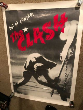 The Clash London Calling Poster Out Of Control