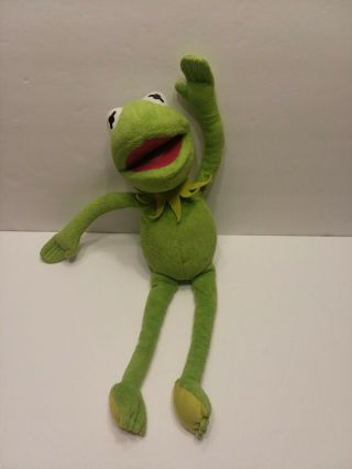 Ty Kermit The Frog Green 16 " Plush Stuffed Animal The Muppets Disney