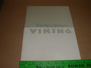 American Viking Glass Company Martinsville Wv West Virginia 1967 S/c Book