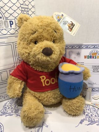 Nwt Build - A - Bear Exclusive Winnie The Pooh