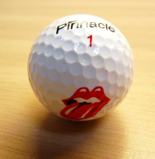 Rolling Stones - Rare,  Official Forty Licks Tour 2003 Pinnacle Golf Ball - Nm