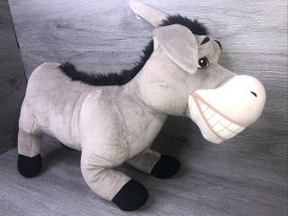2004 Shrek 2 Donkey Jumbo Plush 26 " Stuffed Animal Hasbro Dreamworks Xl