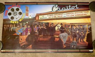 The Beatles - Reel Music Capitol Records Promotional Poster ©1982