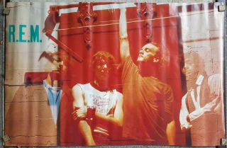 Rem R.  E.  M.  1984 Poster Approx 24 X 36
