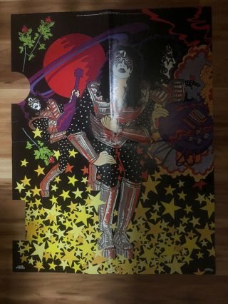 Kiss Ace Frehley Solo Album Poster - Part 4 - - 1978 Aucoin