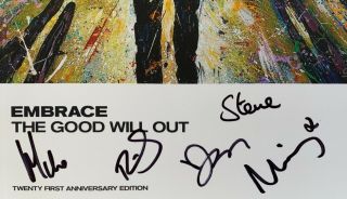 EMBRACE THE GOOD WILL OUT LIVE HAND SIGNED AUTOGRAPHED TOUR PROGRAMME 2