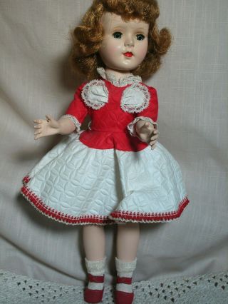 American Character Doll Hard Plastic Walker Outfit 1950 