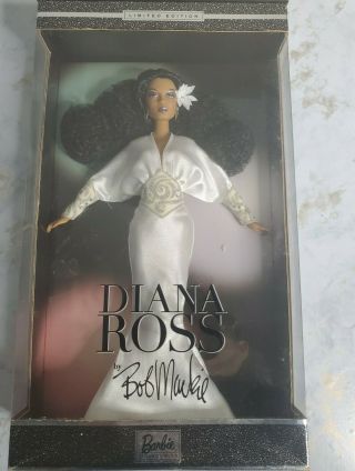 Diana Ross Barbie Doll By Bob Mackie 2003 Limited Edition Mattel B2017