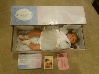 22” Lee Middleton Limited Dolls Reva Schick “young At Heart” Pigtails W/ Box