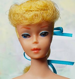 Love This Vintage Mattel Long Blonde Pony Tail Barbie Zebra Suit
