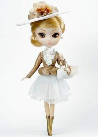 Groove Pullip Doll Clarity F - 610 With Hat Kawaii From Japan