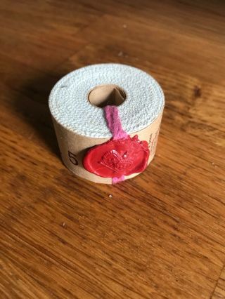 Coil / Roll Of Stamps.  Complete With Gpo Wax Seal 500 X 7p