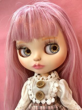 Ooak Custom Blythe Doll Ellie