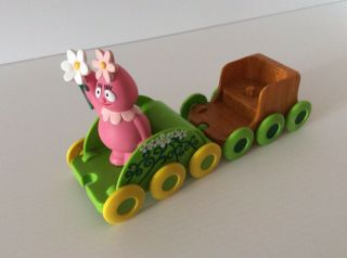 Yo Gabba Gabba Drivin Friends Toy Train Cart Foofa Figurine