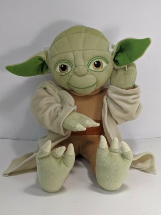 Star Wars Yoda 18 " Stuffed Animal Plush By Jay Franco Lucasfilm Ltd &tm