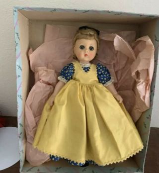 Vintage 11.  5 " Madame Alexander 1960s Lissy Face Amy Doll Of Little Women