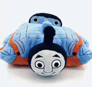 Rare Thomas The Train Pillow Pets Plush Pee - Wees 2011 Gullane Stuffed Toy 22”