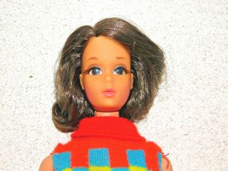Barbie: Vintage Brunette Walking Jamie Doll W Giftset Dress Sears Exclusive